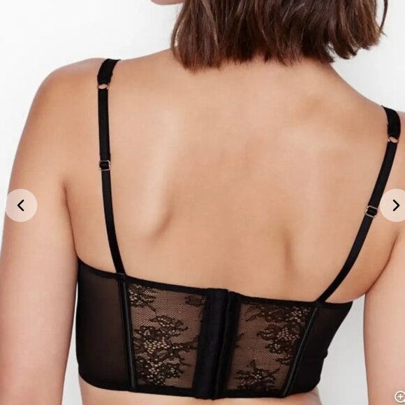 Victoria’s Secret Unlined Lace-Up Corset Top - Picture 2 of 10